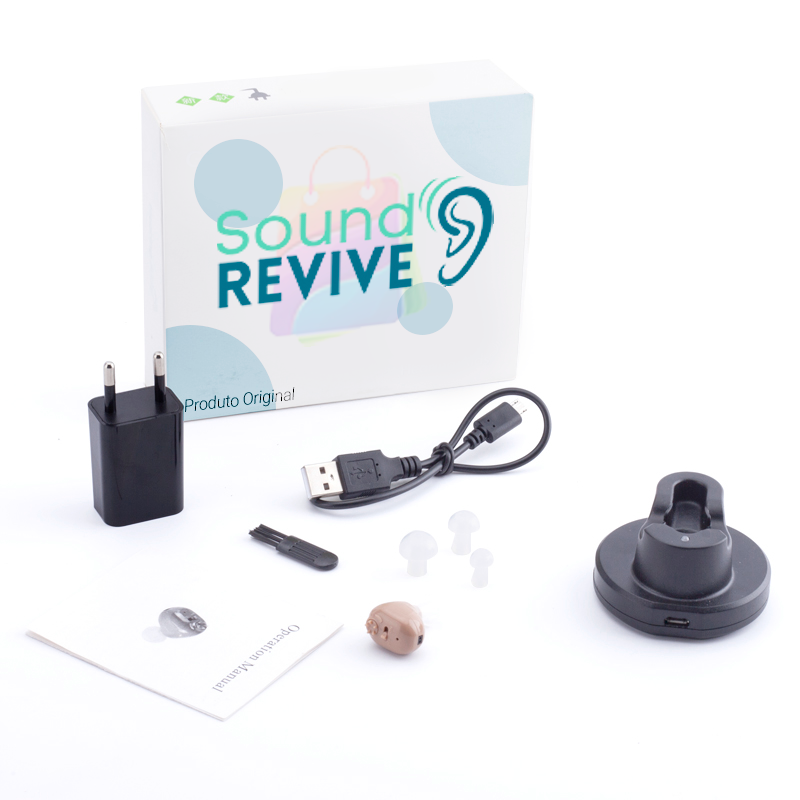 Aparelho Auditivo Discreto Recarregável - ReviveSound - Imagem 5