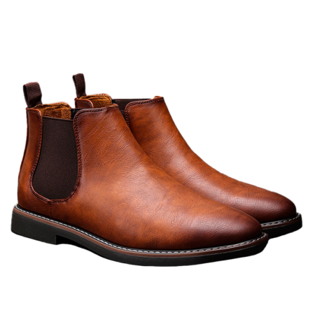 Bota Chelsea Masculina Original em Couro e Palmilha Ortopédica - Imagem 2