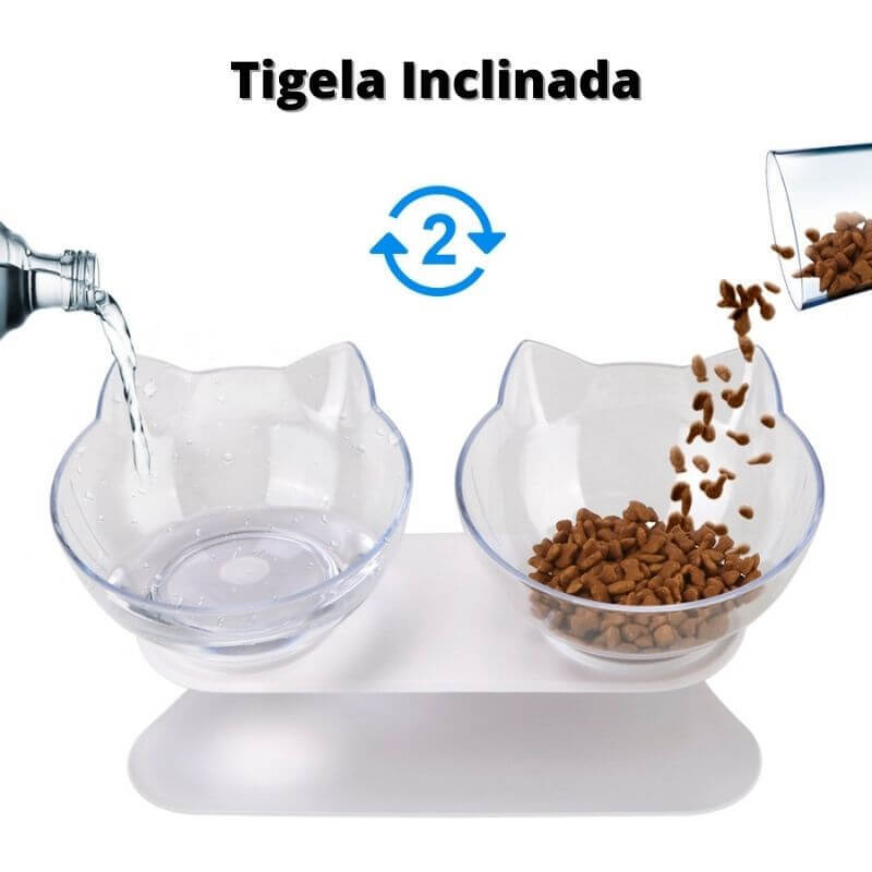 Tigela Ortopédica Anti-Refluxo para Gatos - Imagem 10