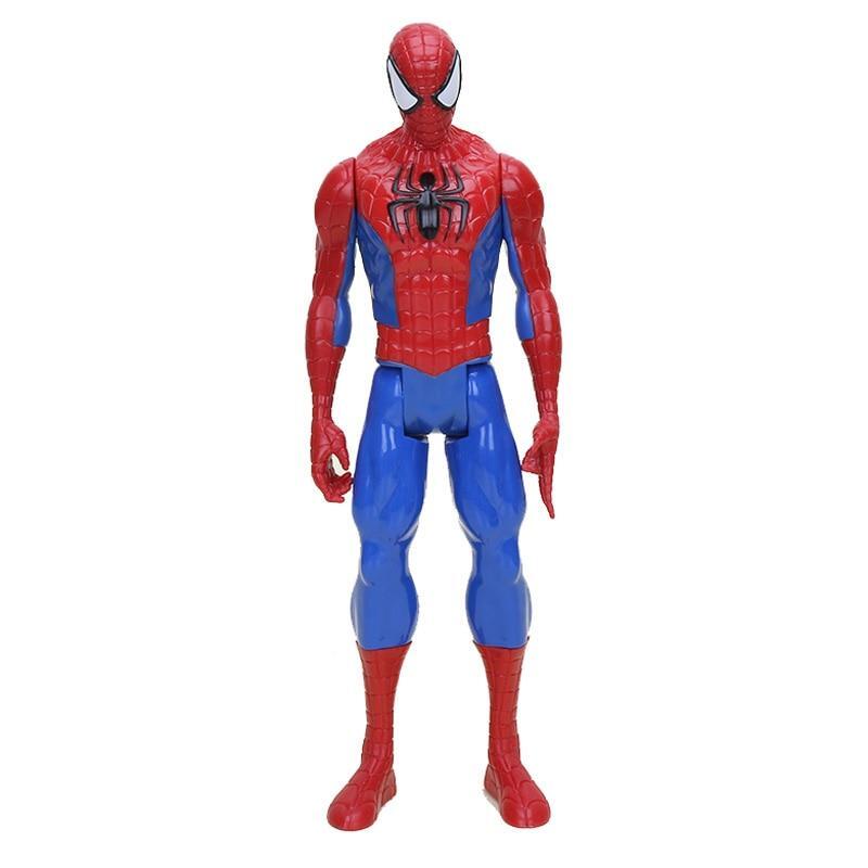 Bonecos Vingadores Articulados 30cm Capitão América Thor Homem Aranha Homem de Ferro - Imagem 9