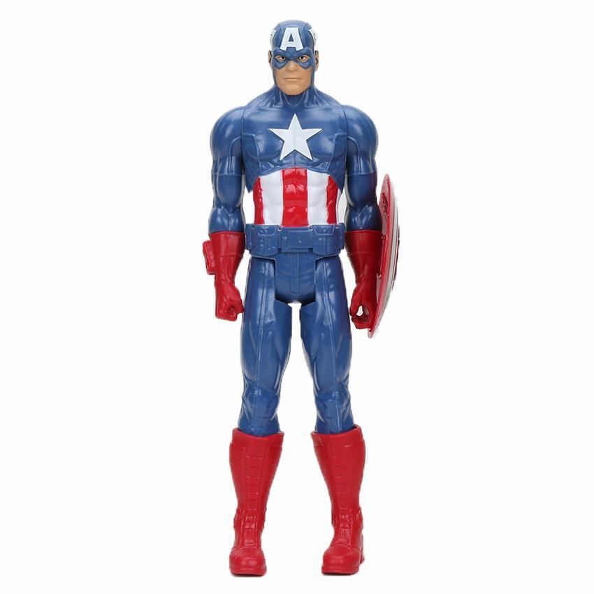Bonecos Vingadores Articulados 30cm Capitão América Thor Homem Aranha Homem de Ferro - Imagem 6