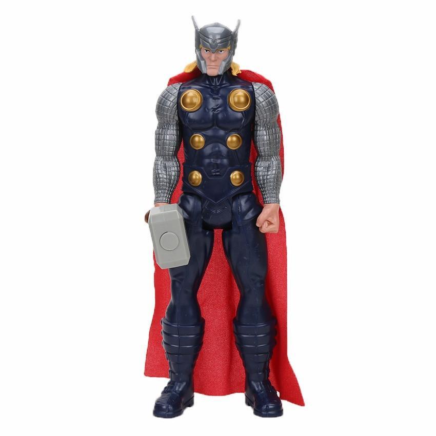 Bonecos Vingadores Articulados 30cm Capitão América Thor Homem Aranha Homem de Ferro - Imagem 5