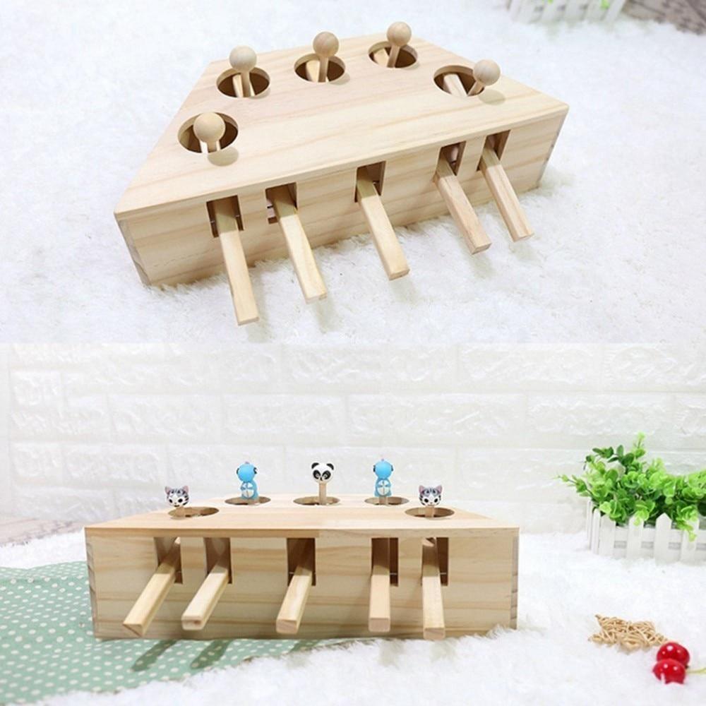 Brinquedo De Madeira Para Gatos - Imagem 4