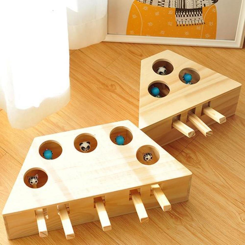 Brinquedo De Madeira Para Gatos - Imagem 7