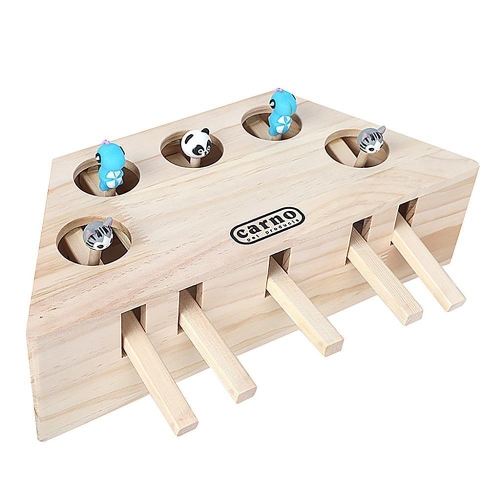 Brinquedo De Madeira Para Gatos - Imagem 2
