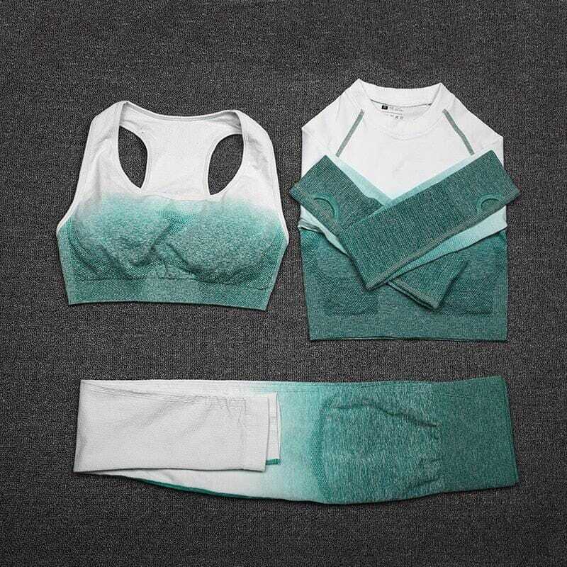 Conjunto Fitness Tendência 2024 - 3PCS - Imagem 3