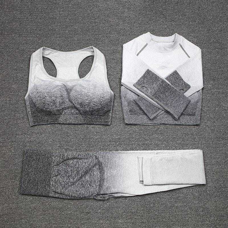 Conjunto Fitness Tendência 2024 - 3PCS - Imagem 4