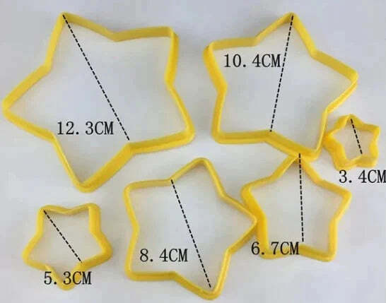 Conjunto Moldes para Biscoitos - Árvore de Natal 3D ( 6 Peças ) - Imagem 5