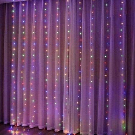 Cortina de Led Pisca-Pisca Para Natal - Imagem 2