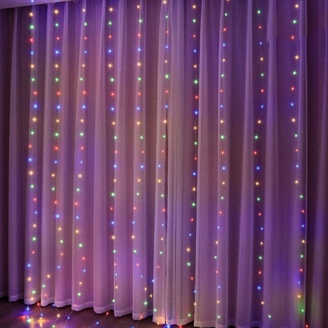 Cortina De Led - 300 Luzes - Imagem 3