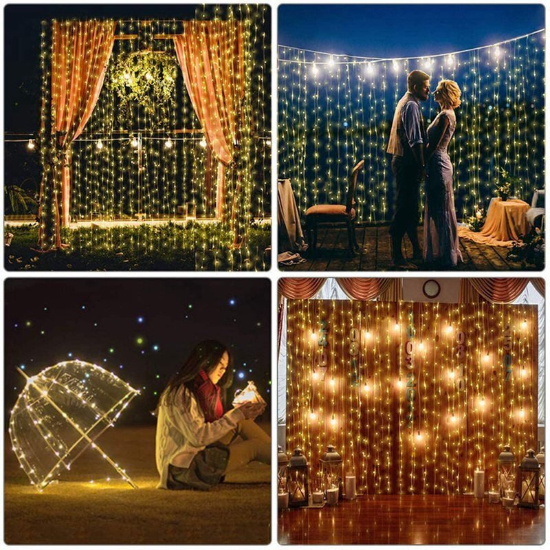 Cortina De Led - 300 Luzes - Imagem 2