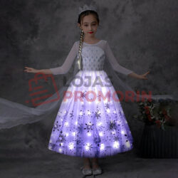 Fantasia Rainha da Neve (Brilho de inverno)