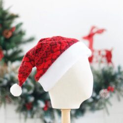 Gorro de Natal - 100% Algodão