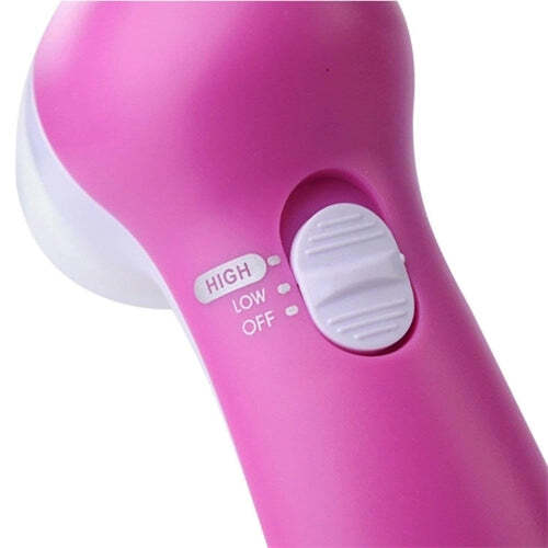 Massageador Elétrico Derma Spa - Aparelho de Esfoliação e Limpeza Facial - Imagem 4