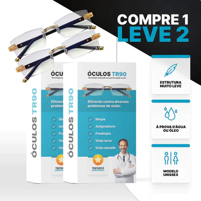 Óculos de Grau Inteligente Com Adaptação de Grau | VisionPro (Compre 1 Leve 2) - Imagem 8