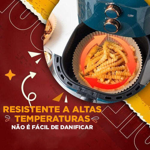 Protetor Antiaderente para Air Fryer | EasyClean + Brinde Exclusivo 🎁 - Imagem 4