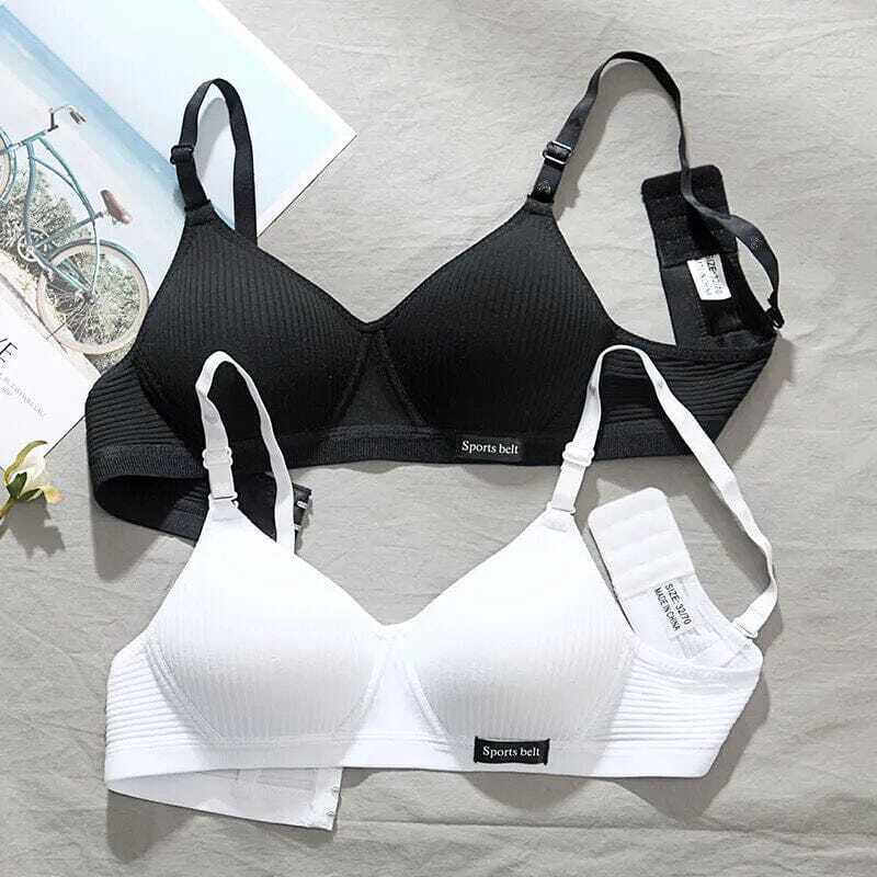 Kit com 5 Sutiãs 90% Algodão Super Confortável - Imagem 7