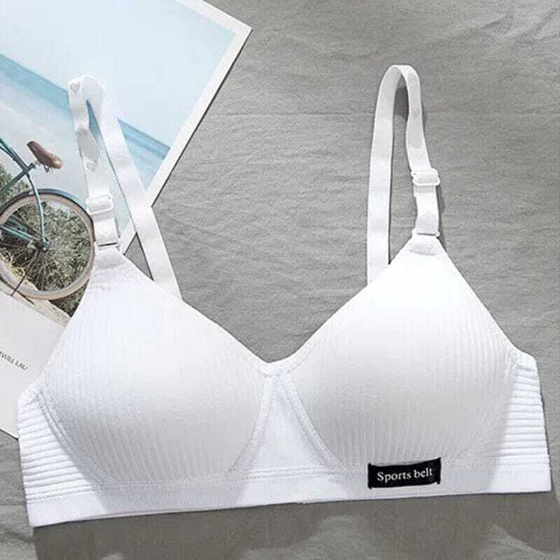 Kit com 5 Sutiãs 90% Algodão Super Confortável - Imagem 5