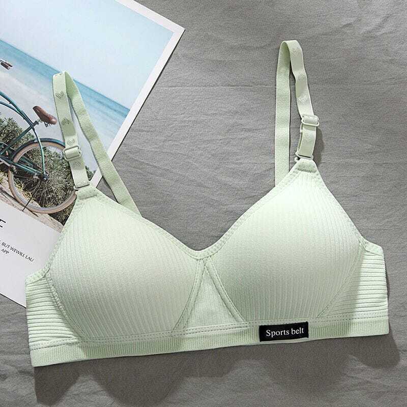 Kit com 5 Sutiãs 90% Algodão Super Confortável - Imagem 4