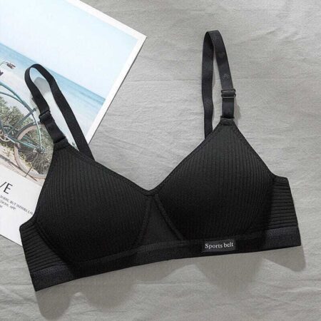 Kit com 5 Sutiãs 90% Algodão Super Confortável - Imagem 2