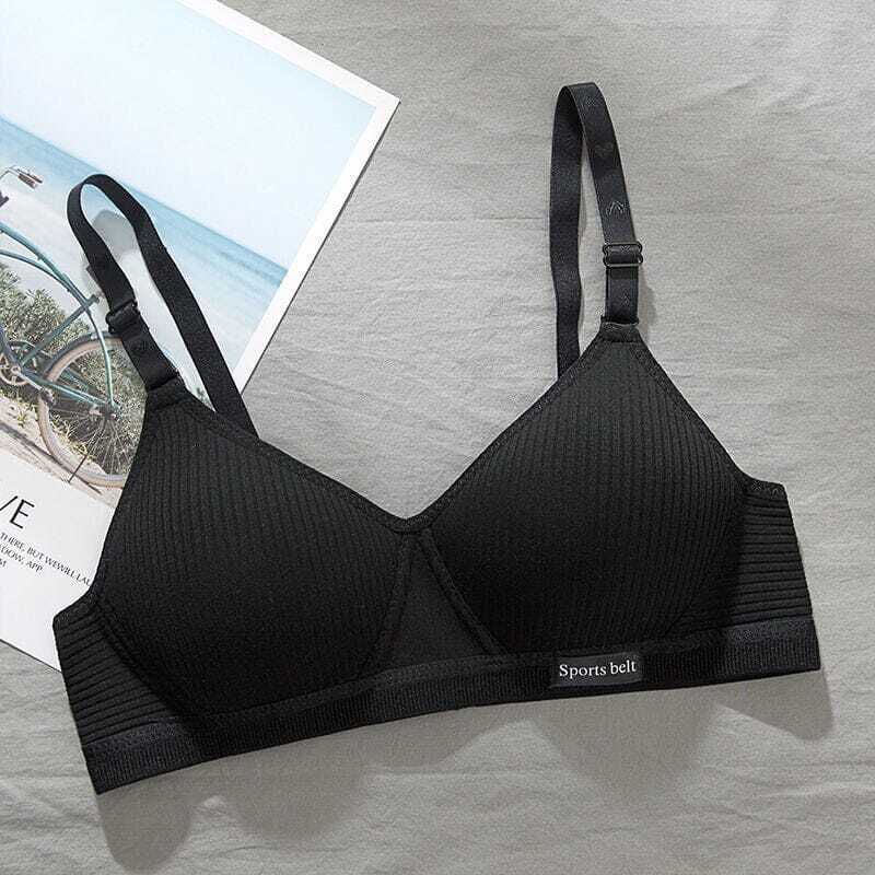 Kit com 5 Sutiãs 90% Algodão Super Confortável - Imagem 2
