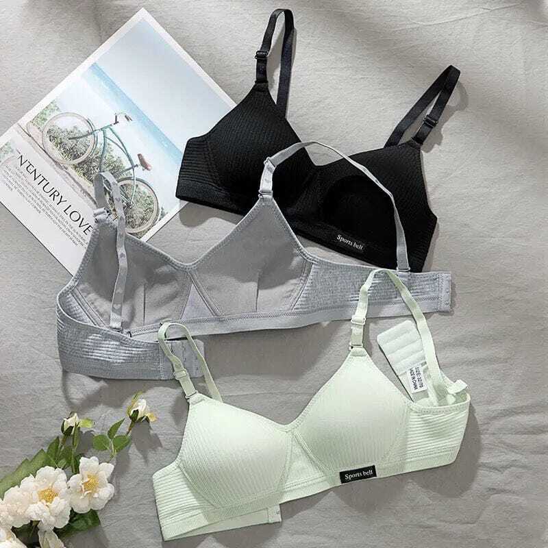 Kit com 5 Sutiãs 90% Algodão Super Confortável - Imagem 6