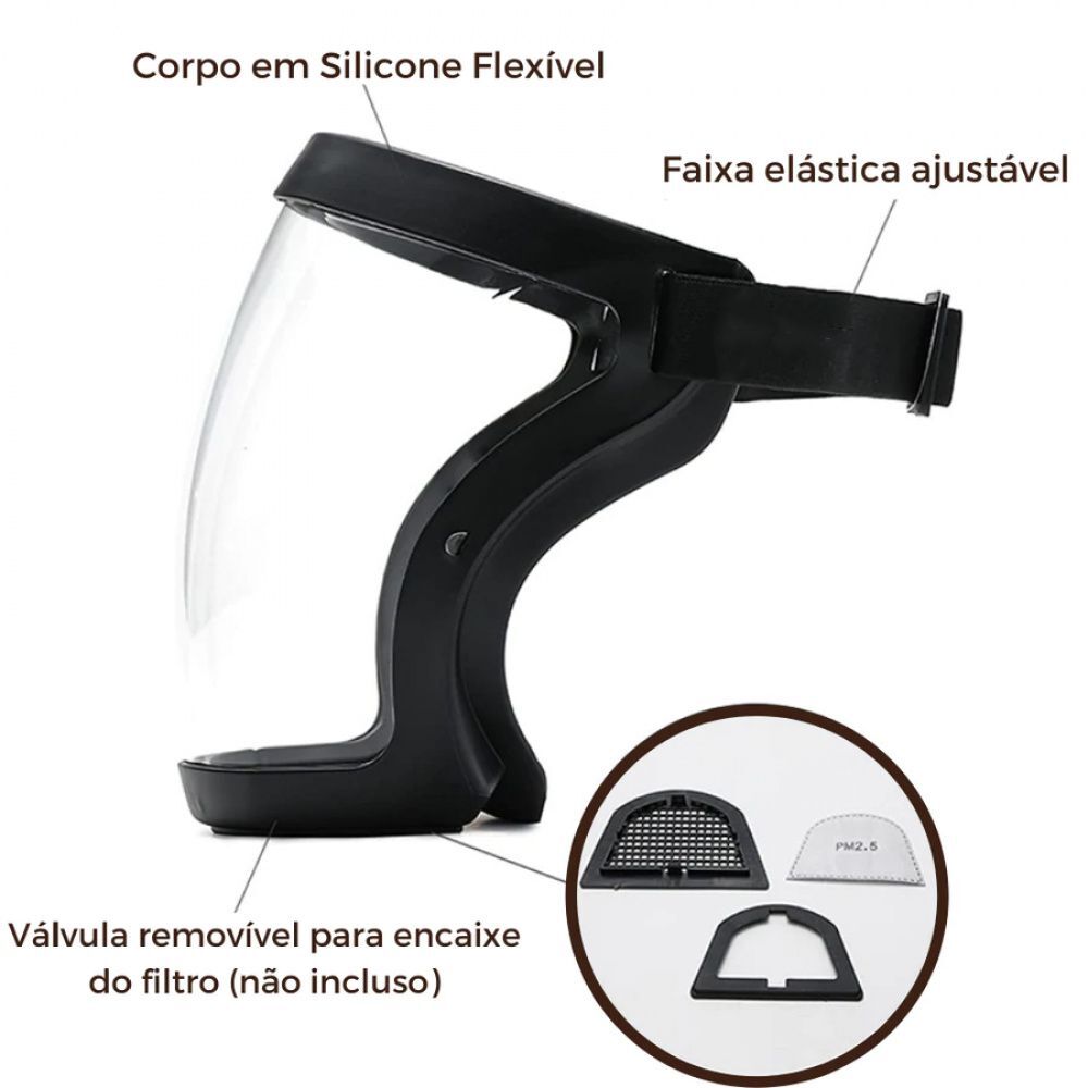 Máscara De Proteção Facial | Facemask™ - Imagem 3
