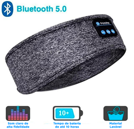 Fones de ouvido Bluetooth Com Bloqueio de Luz e Ruídos | SleepTech - Image 5