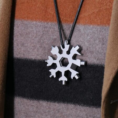 Chave Multifuncional Floco de Neve 18 Em 1 | Snowflake Tool - Imagem 5