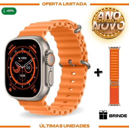 Smartwatch - Serie 8 Ultra + Pulseira Brinde