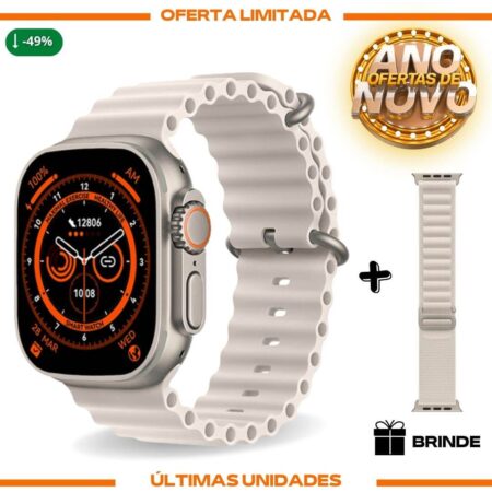 Smartwatch - Serie 8 Ultra + Pulseira Brinde - Image 3