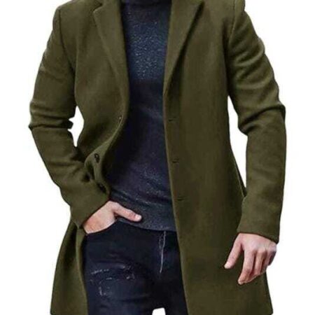 Sobretudo Longo elegante - Imagem 3