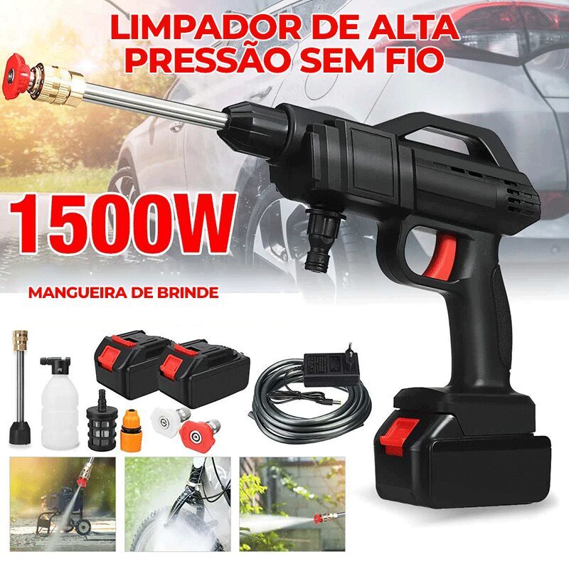 Lavadora Jato de Alta Pressão Sem Fio - PowerJet - Imagem 9