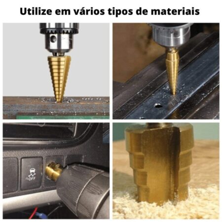 Broca Titânio MaxFuru | Kit Completo - Imagem 3