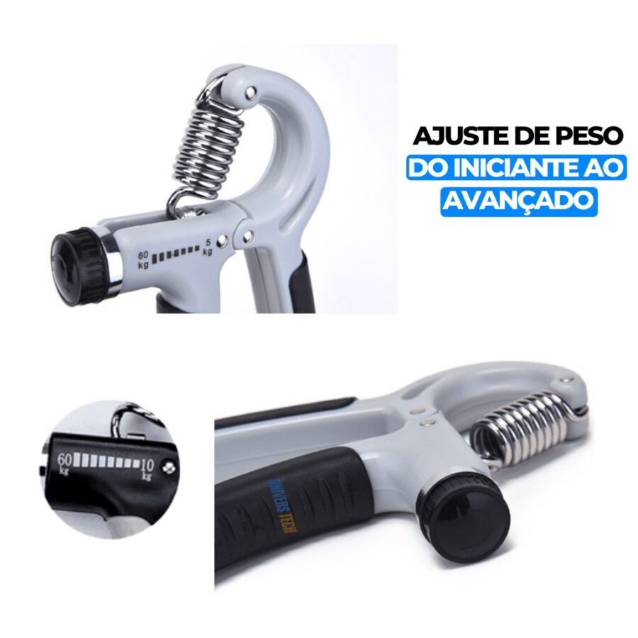 Hand Grip - Fortalecedor de Braços Resistente e Regulável - Imagem 2