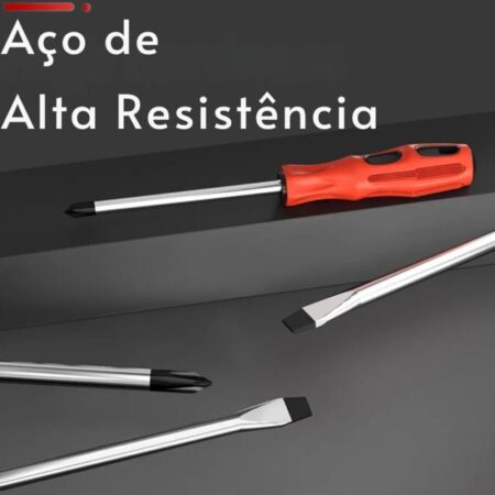 Kit Chave de Fenda e Philips Magnética Multifuncional - Imagem 3