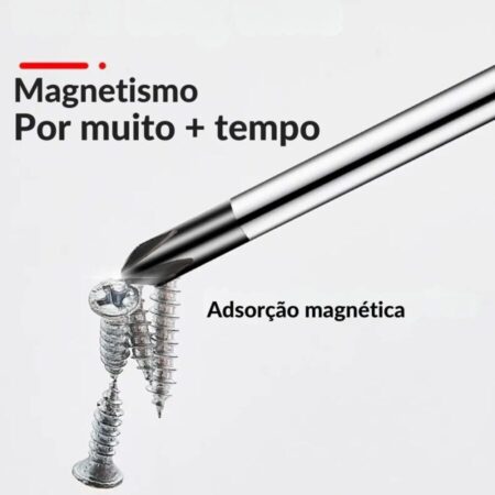 Kit Chave de Fenda e Philips Magnética Multifuncional - Imagem 4