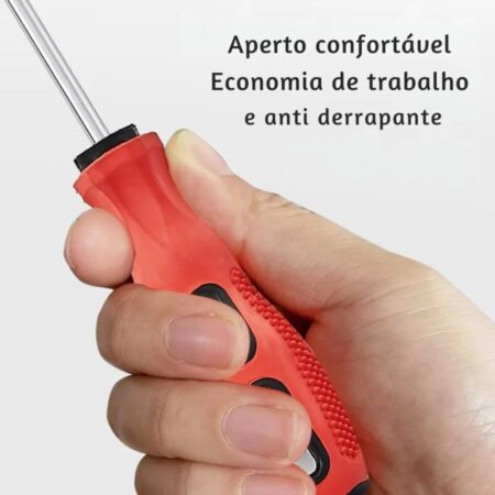 Kit Chave de Fenda e Philips Magnética Multifuncional - Imagem 5