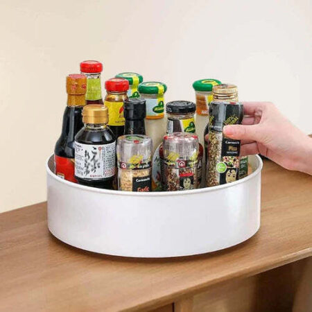 Bandeja Rotativa Organizadora Multifuncional | OrganizaMax - Imagem 3