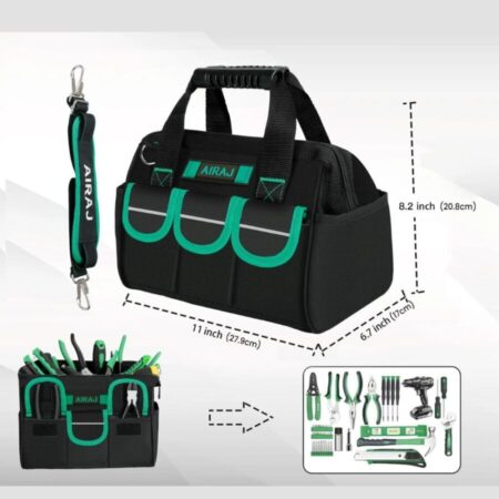 Bolsa de Ferramentas Multifuncional Oxford Impermeável - Imagem 4