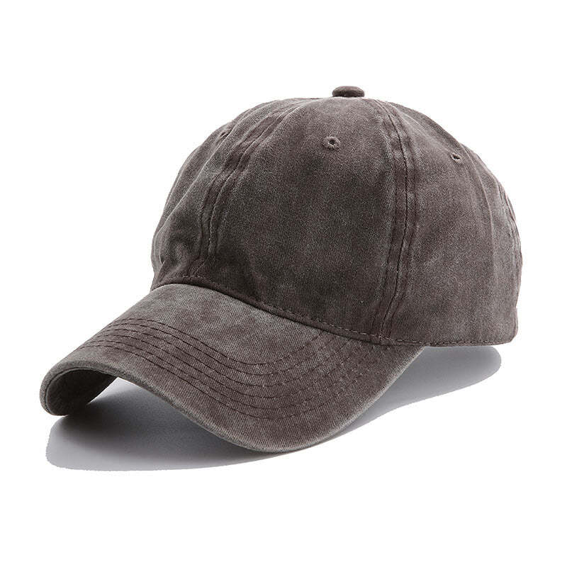 Boné Unissex Vintage Monocromático de Algodão Fnac - Imagem 16