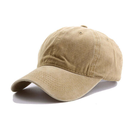 Boné Unissex Vintage Monocromático de Algodão Fnac - Imagem 7