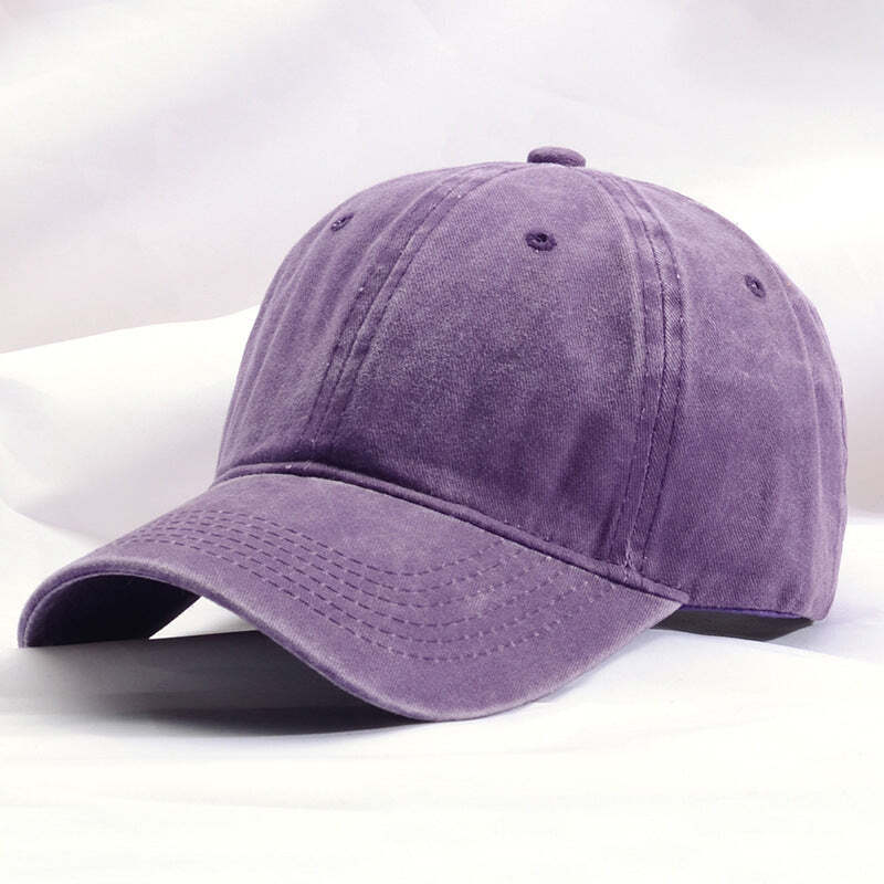 Boné Unissex Vintage Monocromático de Algodão Fnac - Imagem 11