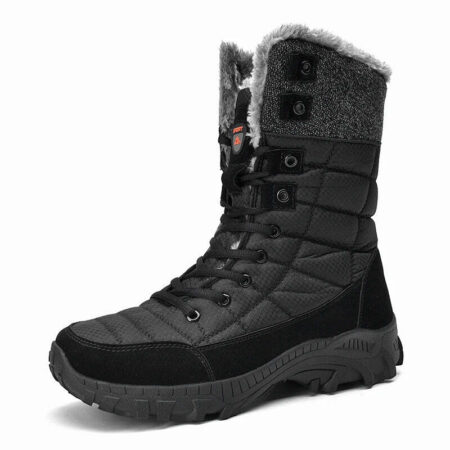 Bota Masculina de Inverno Forrada de Cano Alto Fnac - Imagem 8