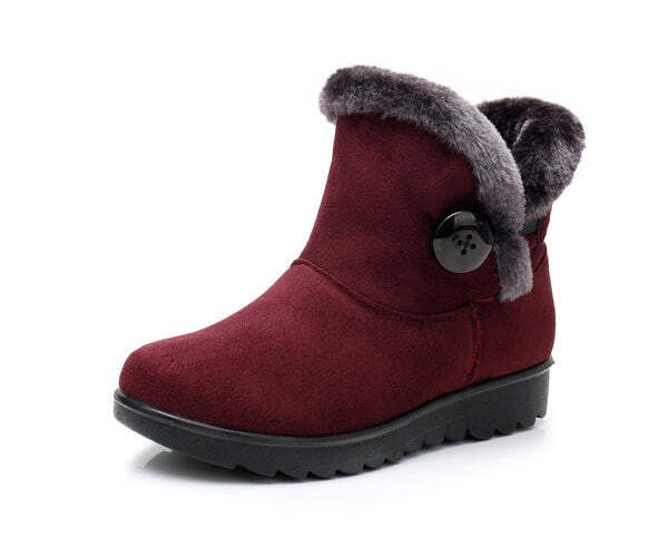 Bota de Inverno Feminina Aveludada Fnac - Imagem 13