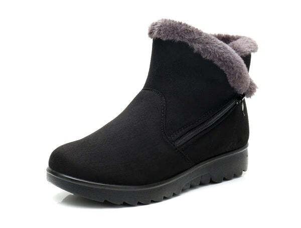 Bota de Inverno Feminina Aveludada Fnac - Imagem 14