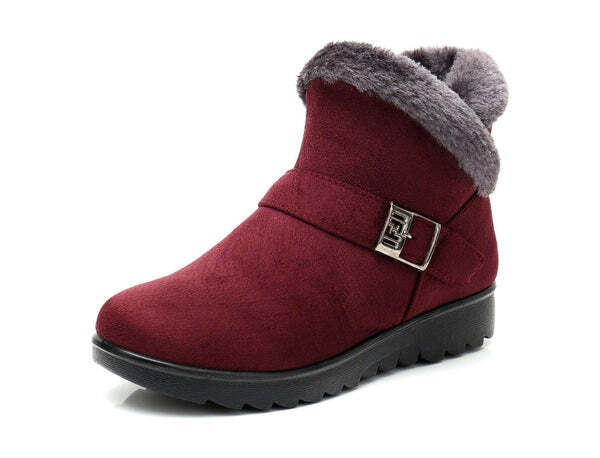 Bota de Inverno Feminina Aveludada Fnac - Imagem 17