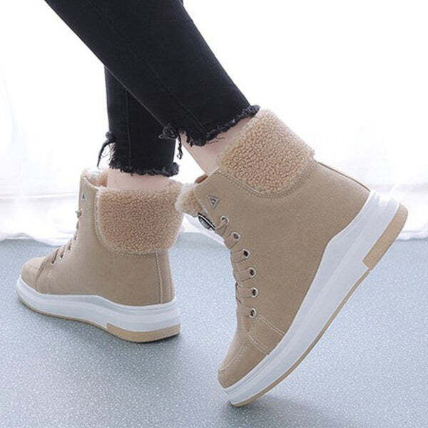 Bota de Inverno Feminina Cano Alto Fnac - Imagem 9