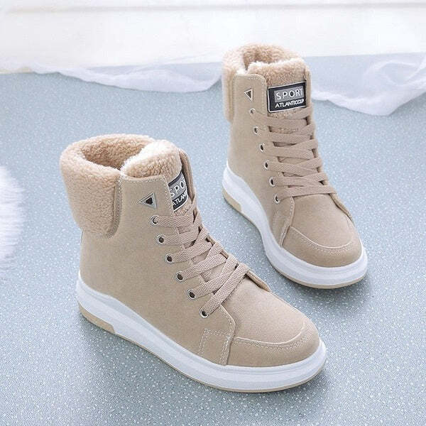 Bota de Inverno Feminina Cano Alto Fnac - Imagem 3