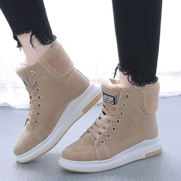 Bota de Inverno Feminina Cano Alto Fnac - Imagem 4